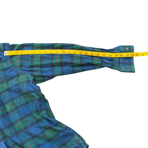 Blue Flannel Button Down - Picture 10 of 14